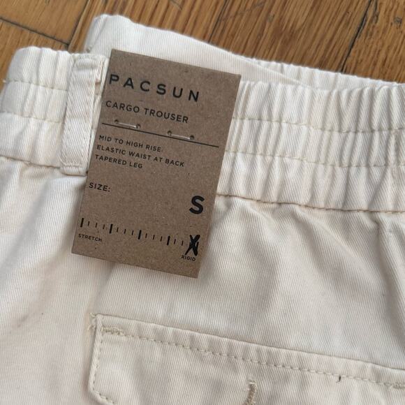 NWOT PacSun Vanilla Cargo Trousers – Sz Small - Picture 8 of 8
